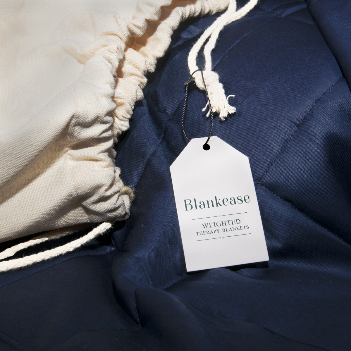 Adult's Weighted Blanket Midnight Blue