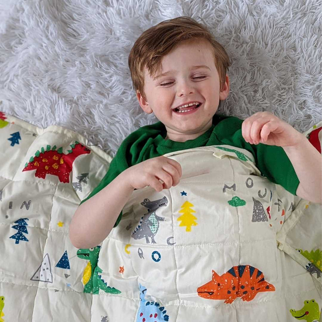 Weighted Children's Blanket - Dinosaurs Blankease